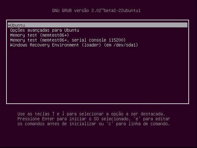 Credenciais para a máquina.